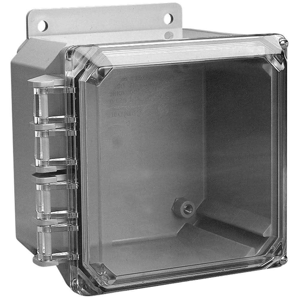 8x6x4 Hinged Clear Enclosure I1808