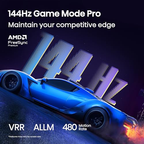 75" QLED Mini-LED 4K UHD Smart Fire TV, Native 144hz, HDR10+, Dolby Vision, Dolby Atmos, Black T119846