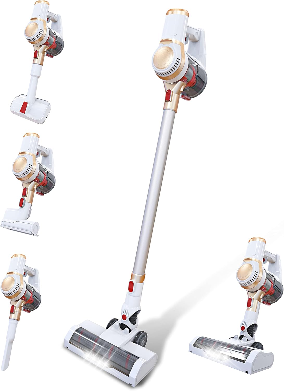 Cordless Stick Vacuum Cleaner, 24Kpa, 45min Runtime, Lightweight Z683755