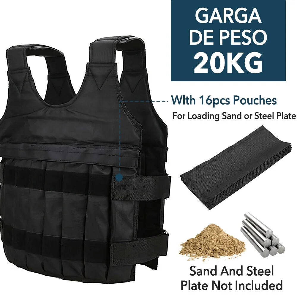 Adjustable Weight Vest 20KG/50KG S789636