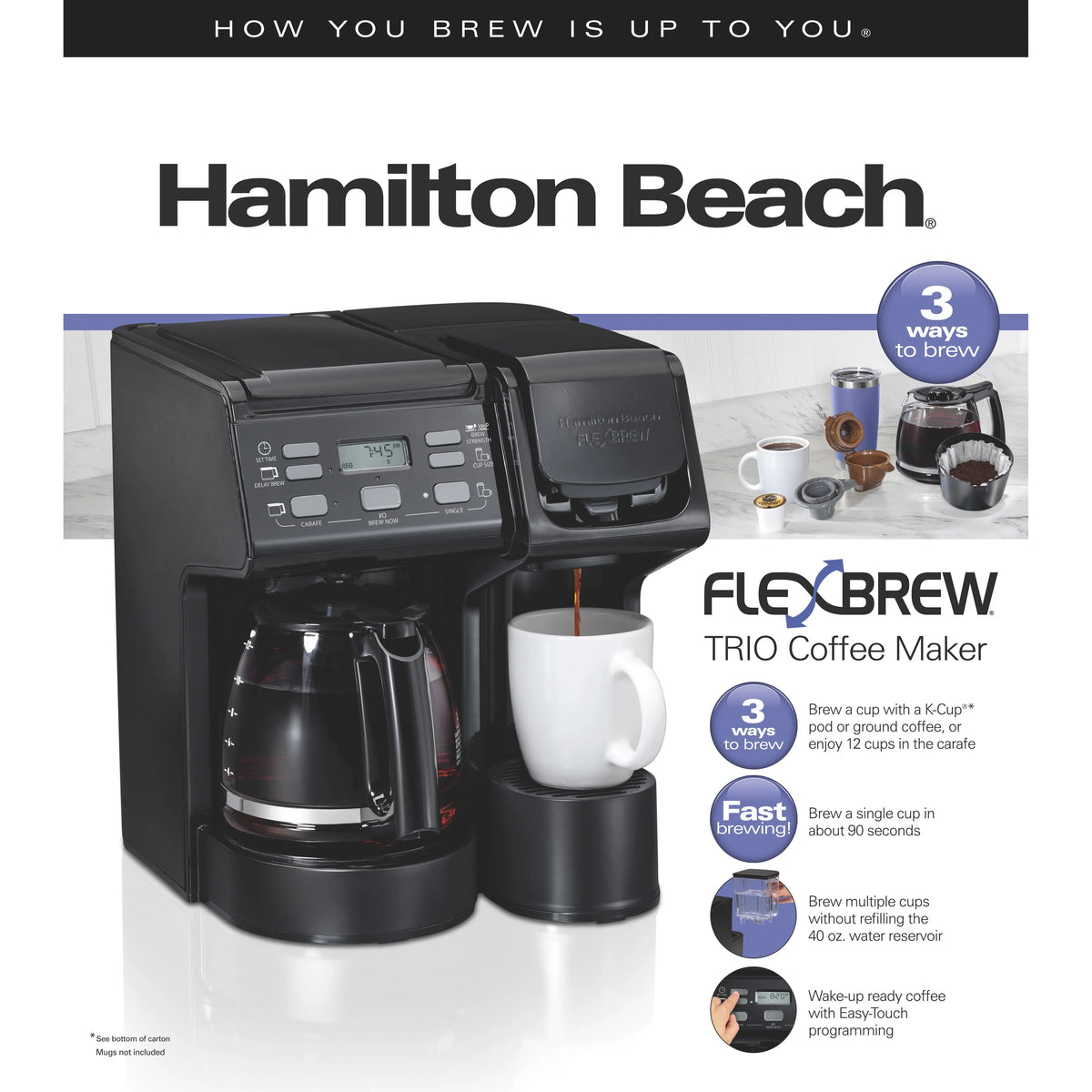 Black Coffee Maker V5053