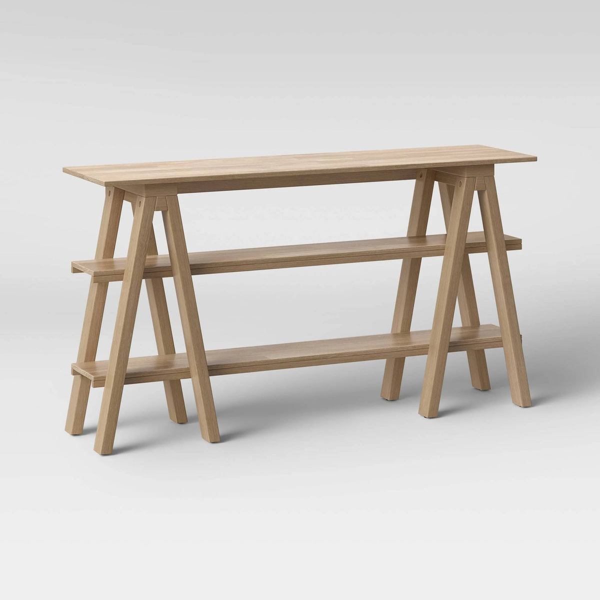 Natural Wooden Horizontal Bookshelf H2548