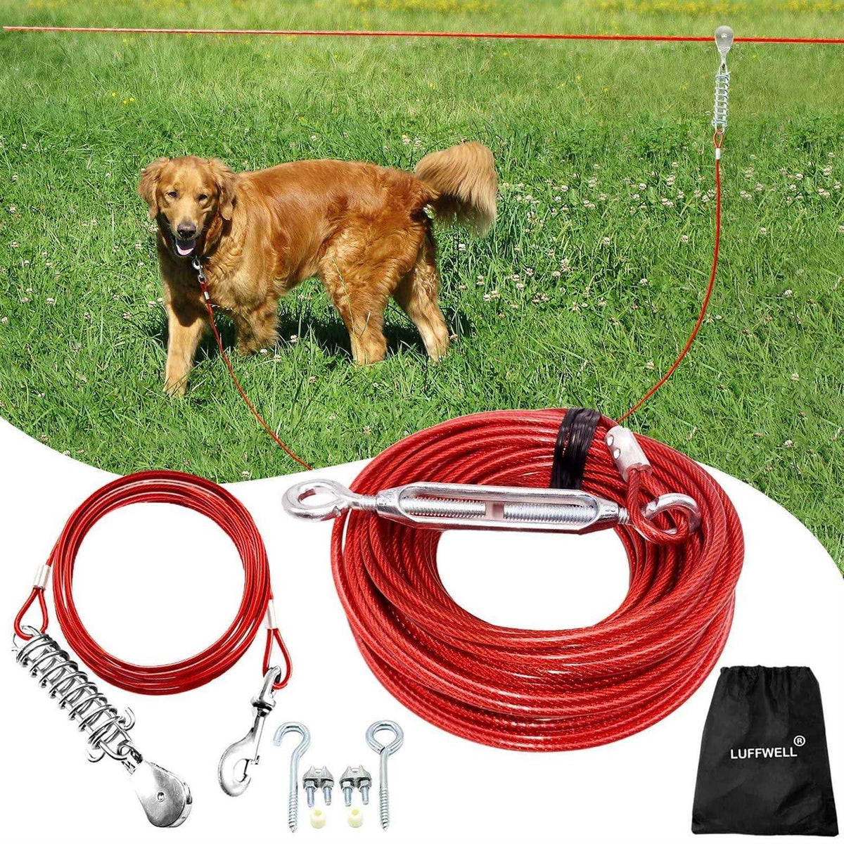100FT Dog Tie Out Cable D3657