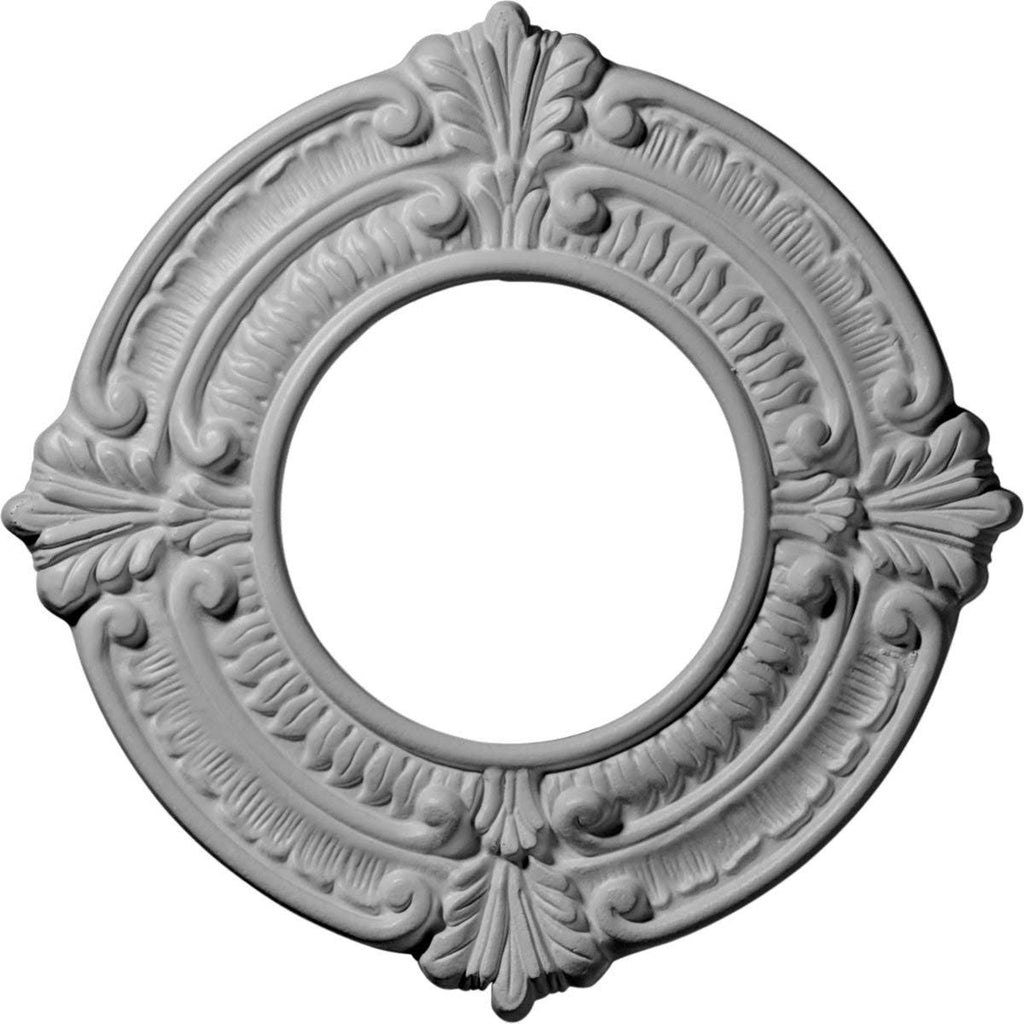 9x22OD x 4 1/8x22ID x 5/8x22P Ceiling Medallion, Hand-Painted Spartan Stone D148