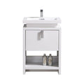 24 in. High Gloss White Bathroom Vanity Z556312