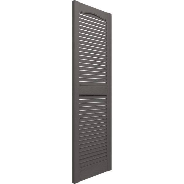 12x22W x 52x22H Vinyl Open Louver Shutters L73091