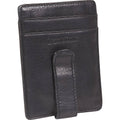 Black Cashmere ID Front Wallet N817