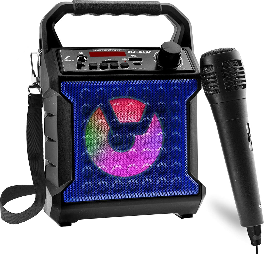 Portable Bluetooth Speaker with Microphone Set S485459
