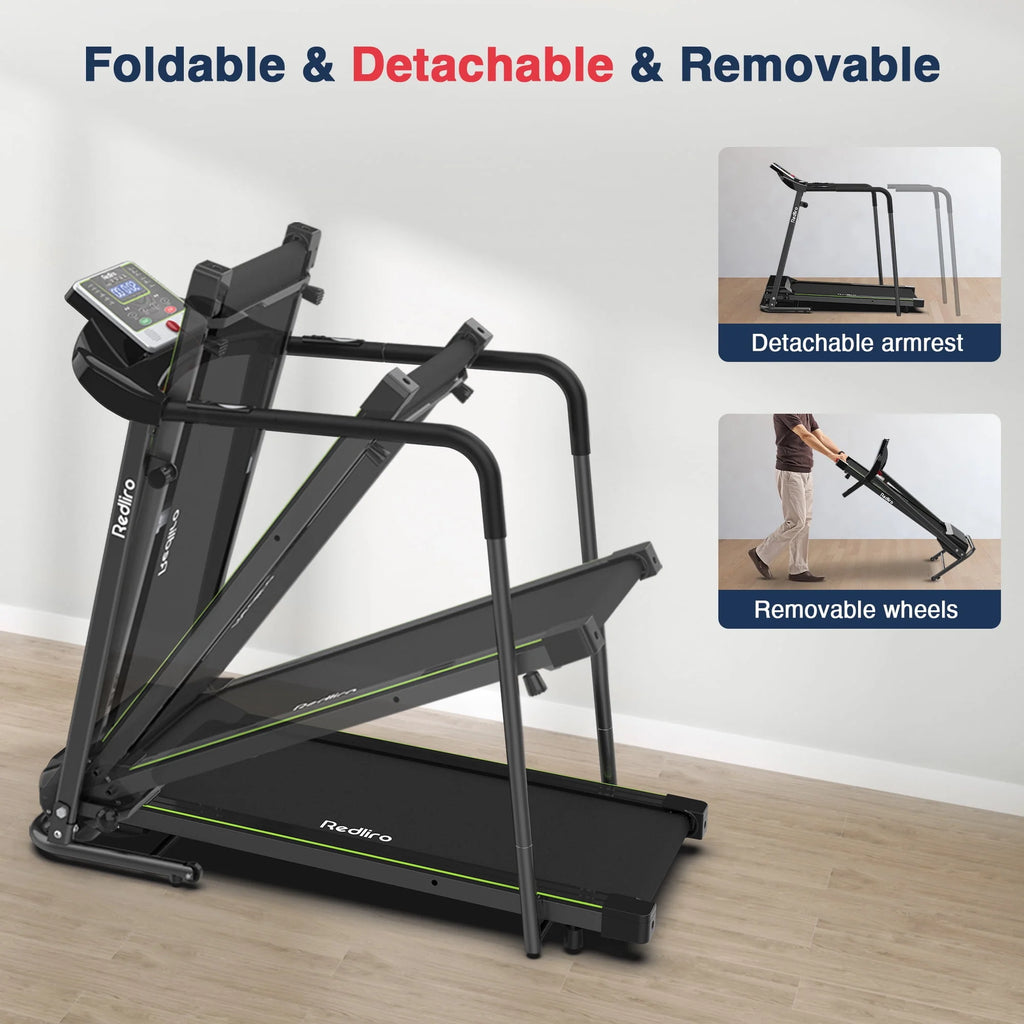 Folding Treadmill Walking Machine 2.25HP 300lbs J8319