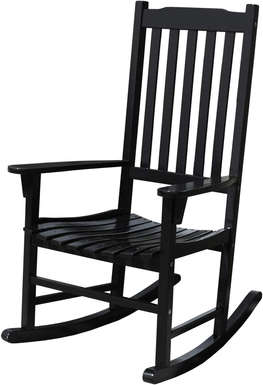 White Acacia Wood Rocking Chair A148032
