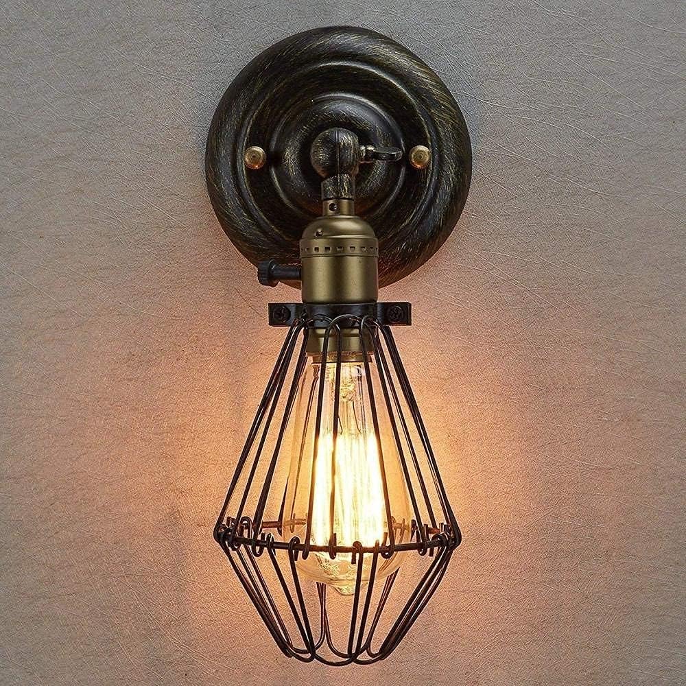 Retro Cage Wall Lamp H875980