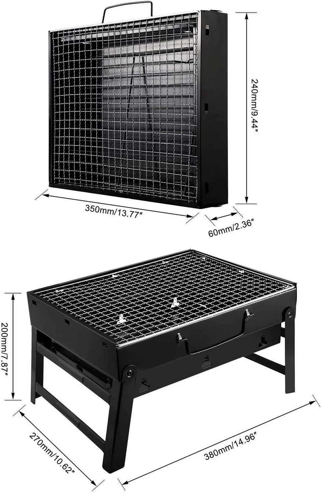 Portable Charcoal Grill E525822