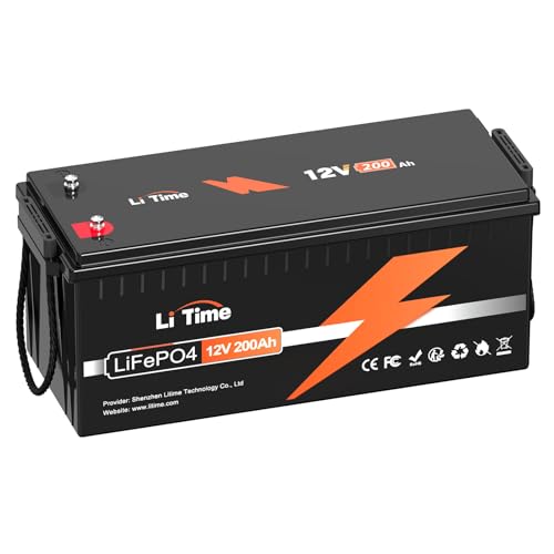 12V 200Ah LiFePO4 Battery with 100A BMS R1770