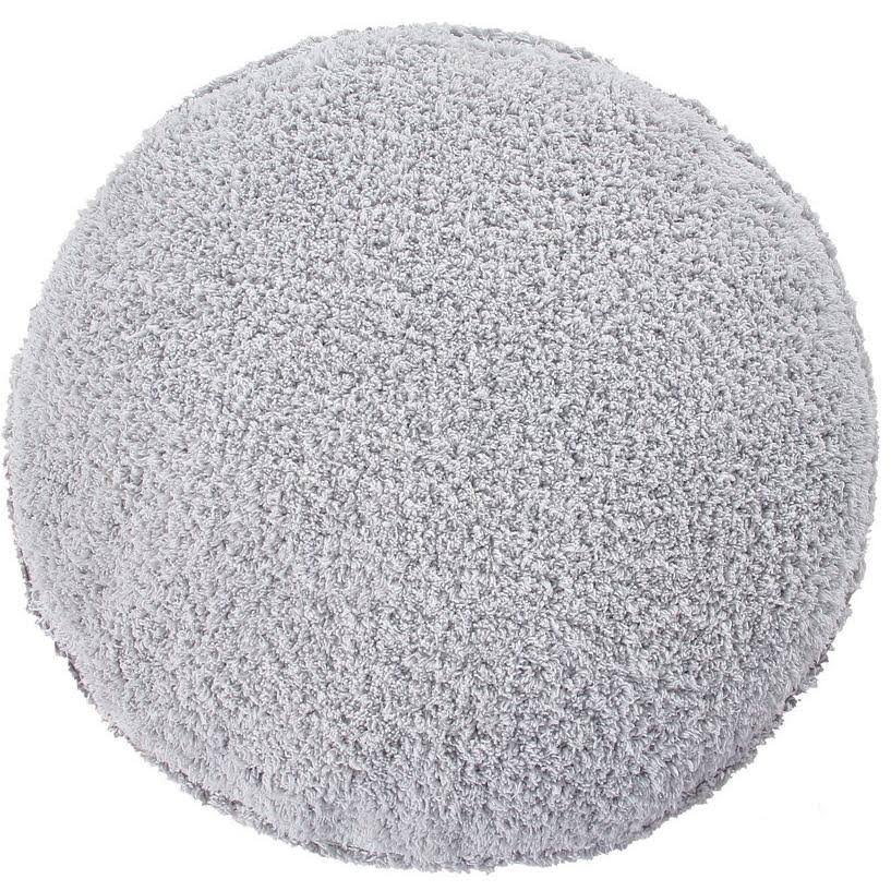Pearl Grey Pouffe L4612