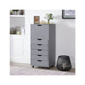 6 Drawer Gray Office Storage Cabinet E309465