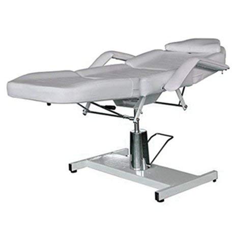 White Adjustable Spa Facial Massage Table T764