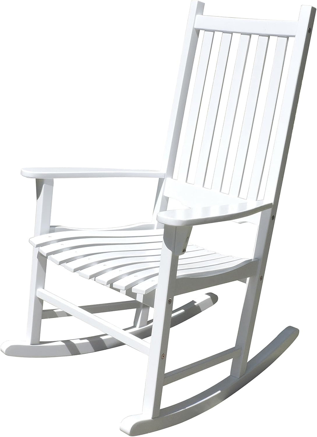 White Acacia Wood Rocking Chair A148032