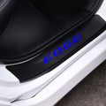 Carbon Fiber Vinyl Car Door Sill Protector B99577