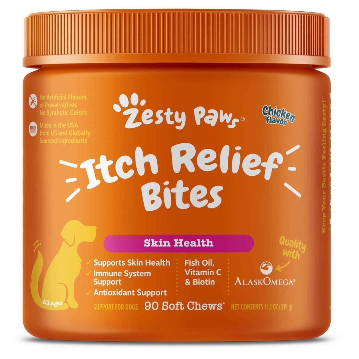 Chicken Flavored Soft Chews Supplement for Dogs E63191