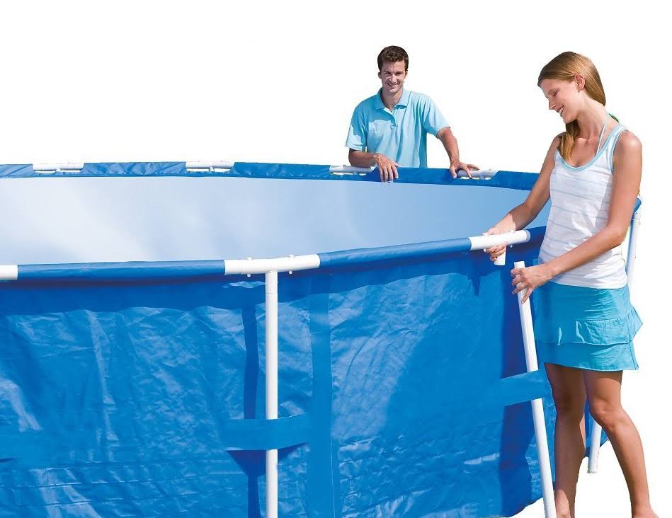 10 x 30x22 Steel Pro Frame Round Above Ground Swimming Pool Set L9081