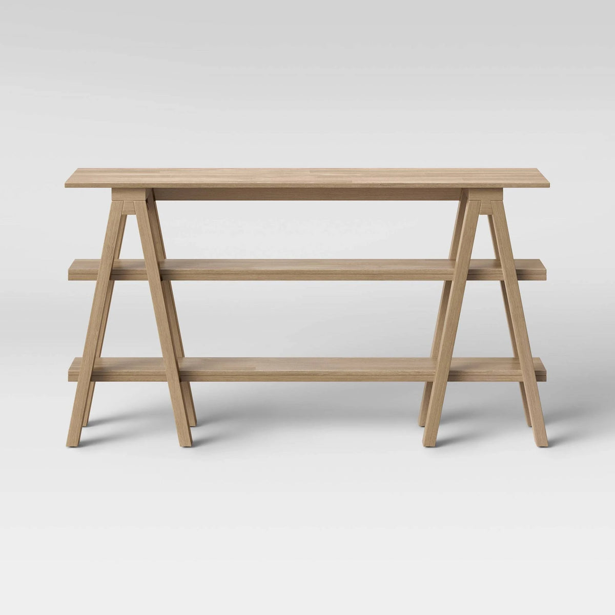 Natural Wooden Horizontal Bookshelf H2548
