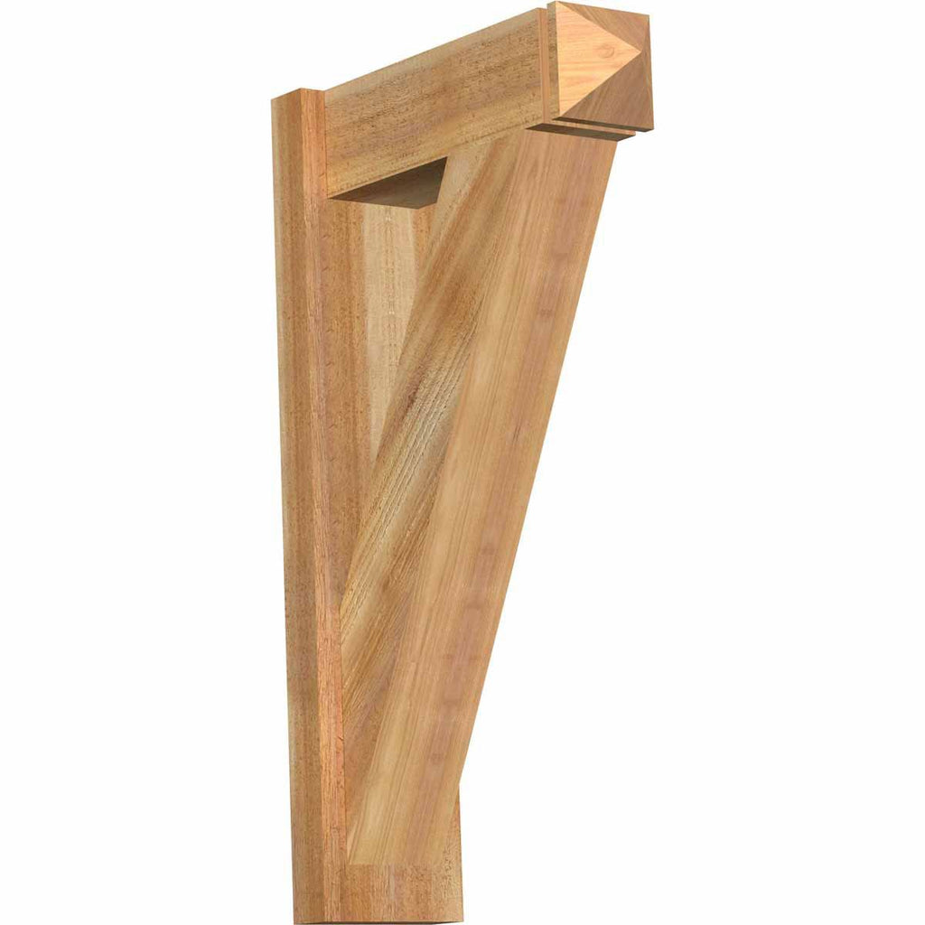 6 in. x 30 in. x 18 in. Western Red Cedar Rough Sawn Outlooker V807543