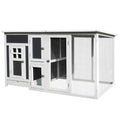Wooden Chicken Coop with Run Area J2894