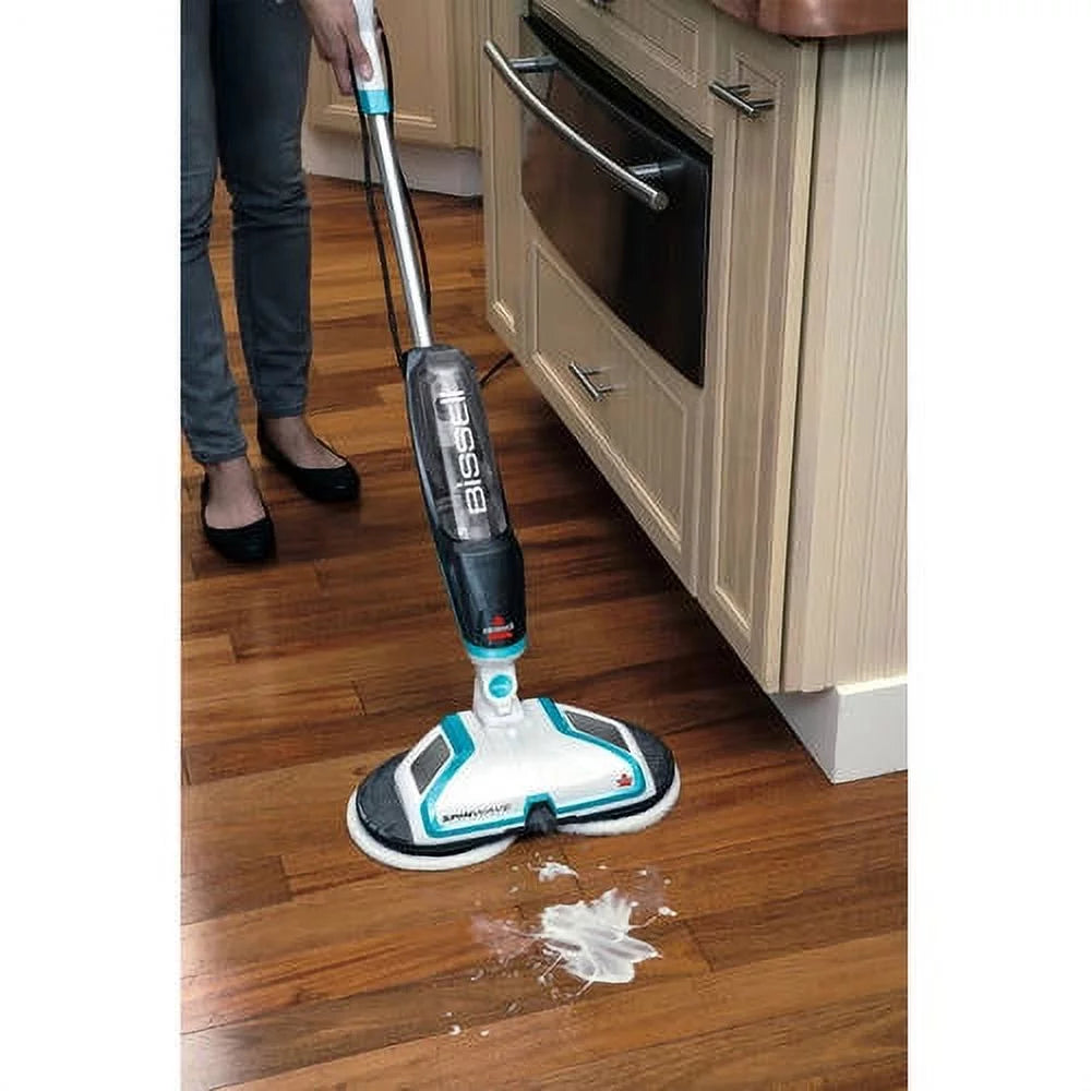 Hard Floor Powered Mop and Clean and Polish D698