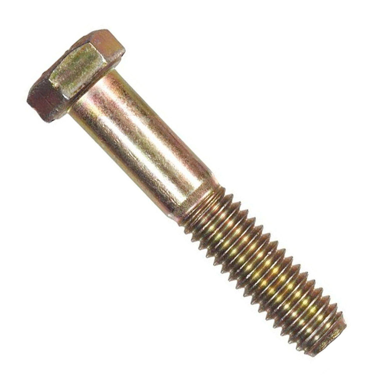 1/4x22-20 x 6x22 Yellow Zinc Hex Head Cap Screw Grade 8 W20711