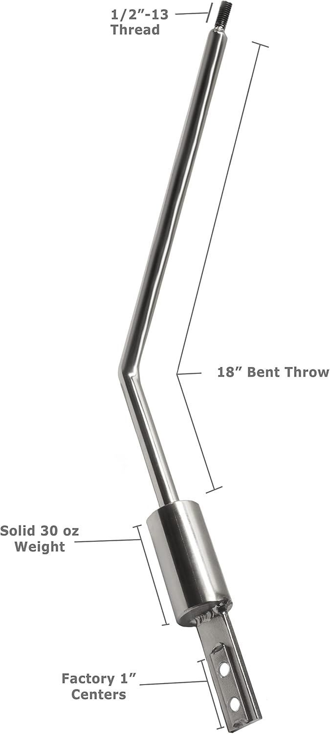 Extra Tall 18" Bent Shifter Lever for Dodge Ram 2500 3500 P8220