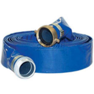 3" x 100' PVC Lay Flat Discharge Hose V869