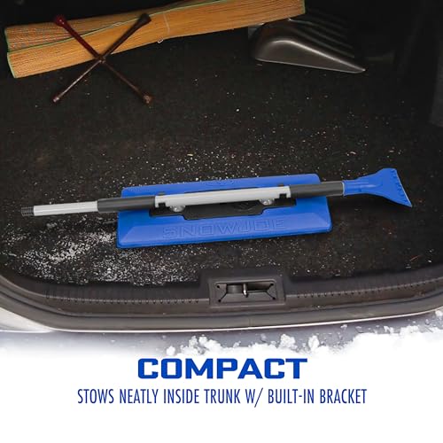 18-Inch Foam Head Snow Broom Ice Scraper K763