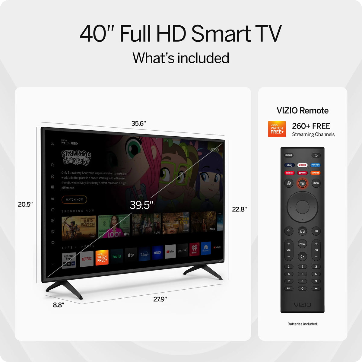 40 Class FHD LED Smart TV Z203