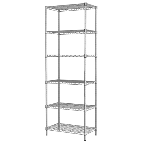 5 Tier Heavy Duty Metal Wire Shelving Unit Q94193