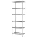 5 Tier Heavy Duty Metal Wire Shelving Unit Q94193