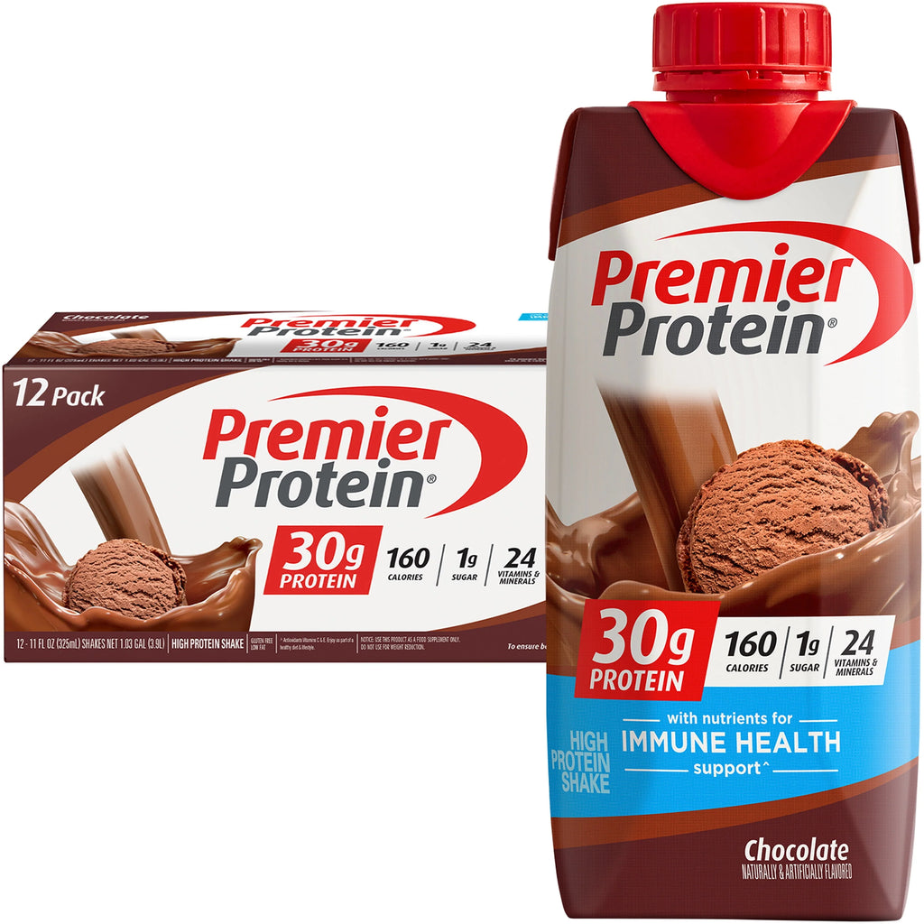 Caf茅 Latte 30g Protein Shake 11 fl oz 12 Ct Q37707
