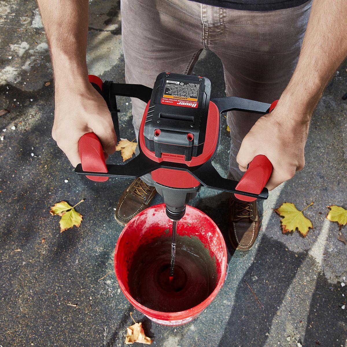 20V Brushless Cordless Mud Mixer C299