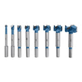 1/4 in. to 1-3/8 in. Carbide-Tipped Forstner Drill Bit Set, 8-Piece S36750