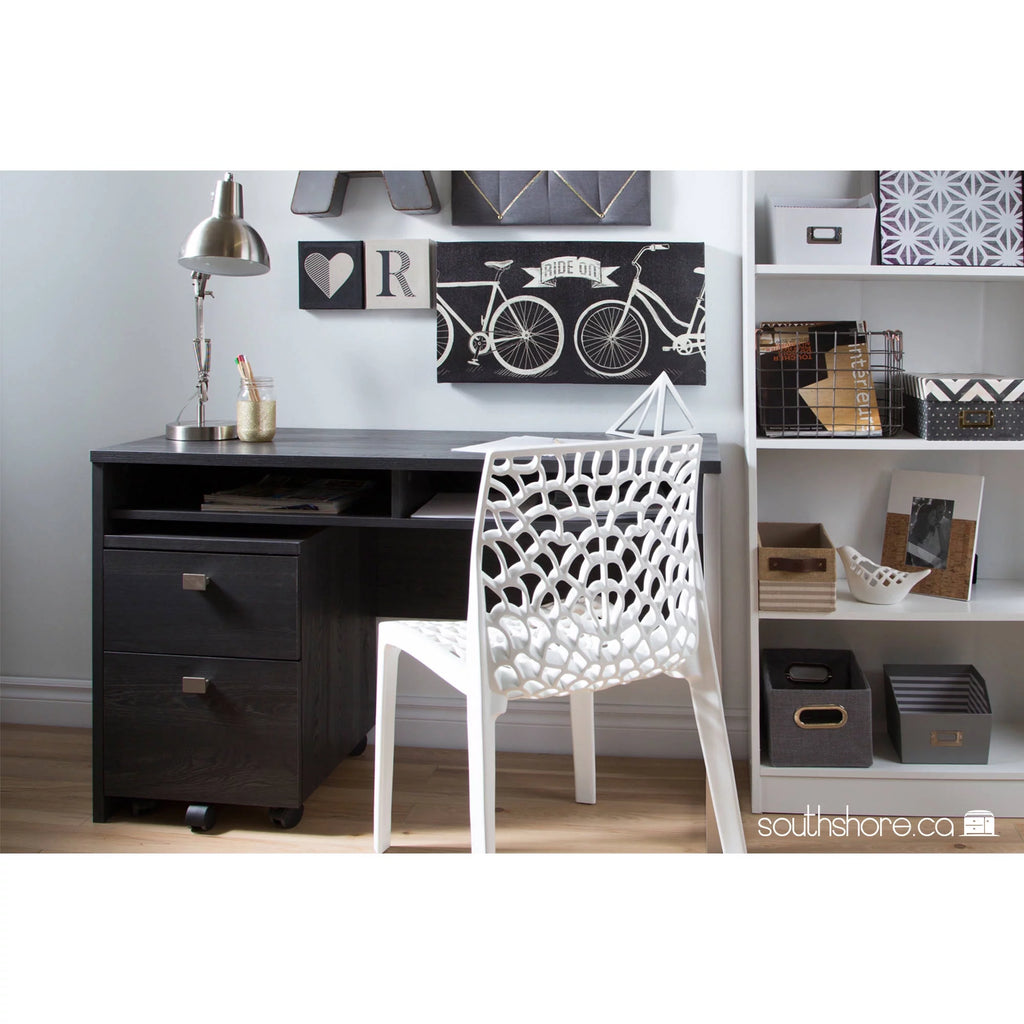 2 Drawer Vertical Wood Filing Cabinet L3496