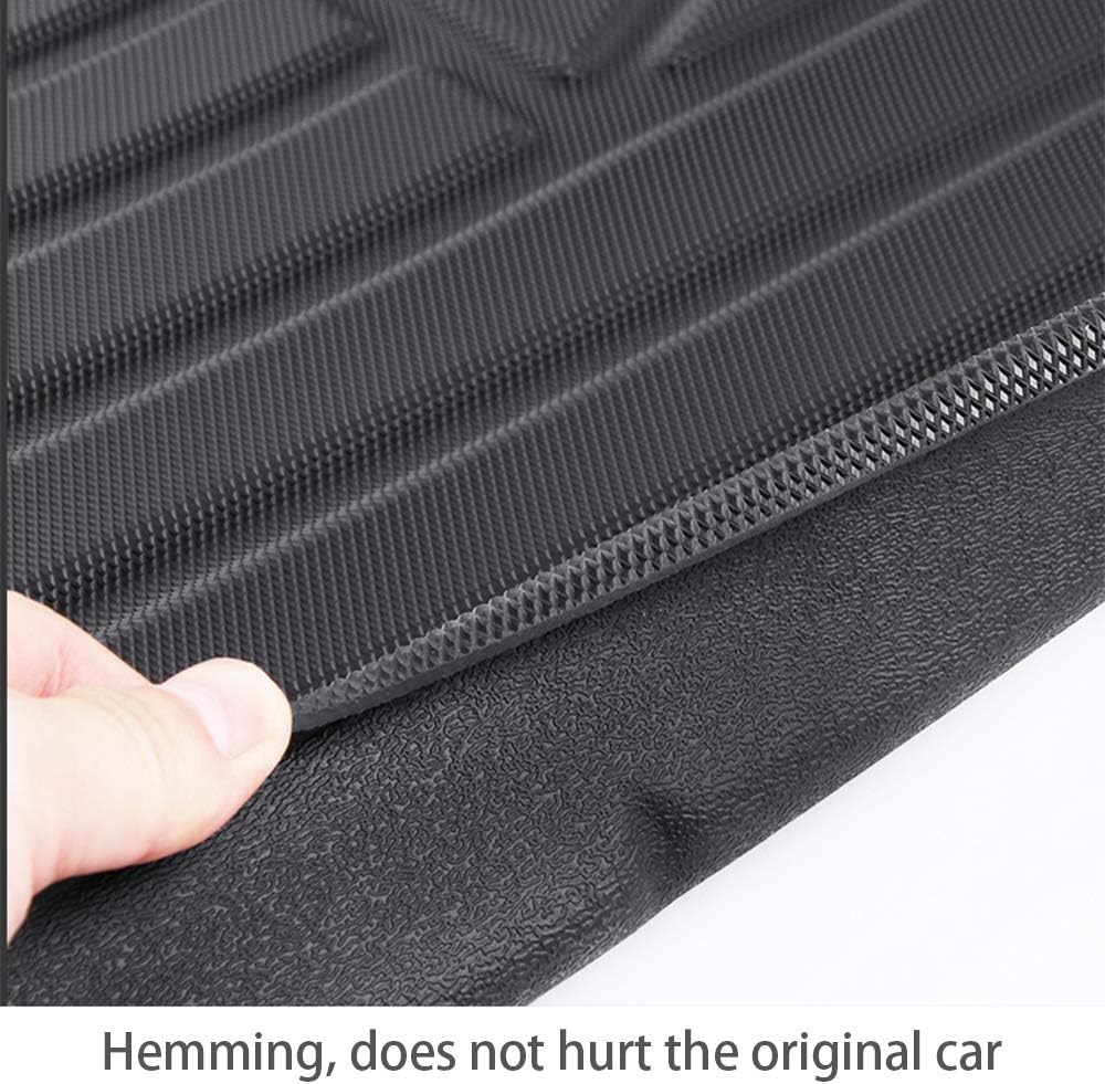 Black Pack of 2 Heavy Duty Rubber Trunk Liner B428673
