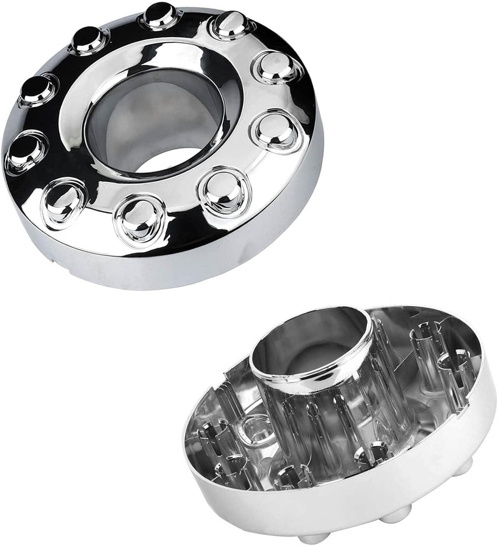 1 Pair Chrome 19.5 Wheel Center Hub Cap A45858