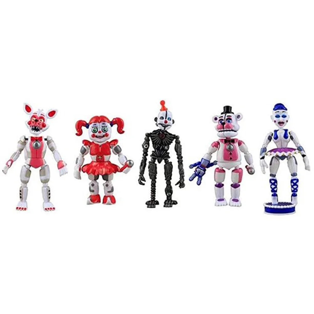 17Pcs Movable Action Figures B614