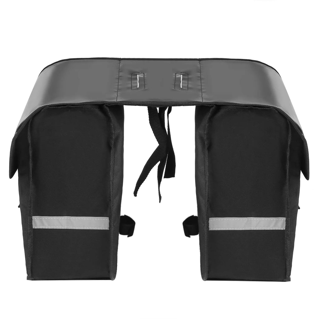 28L Water Resistant Rear Seat Carrier Bag Bike Bag Pannier U681461