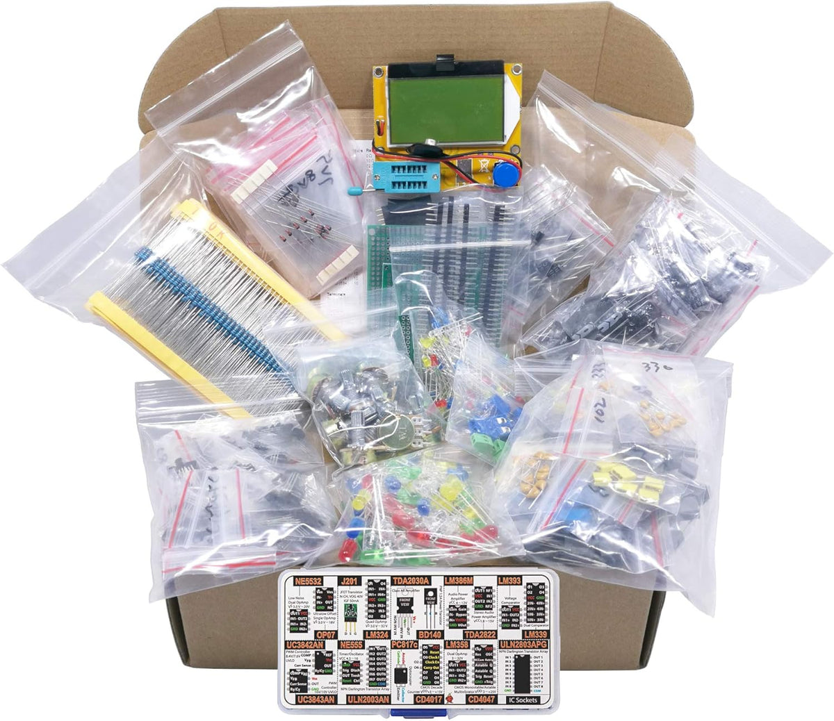 1870 pcs Electronic Component Kit Assortment A24663