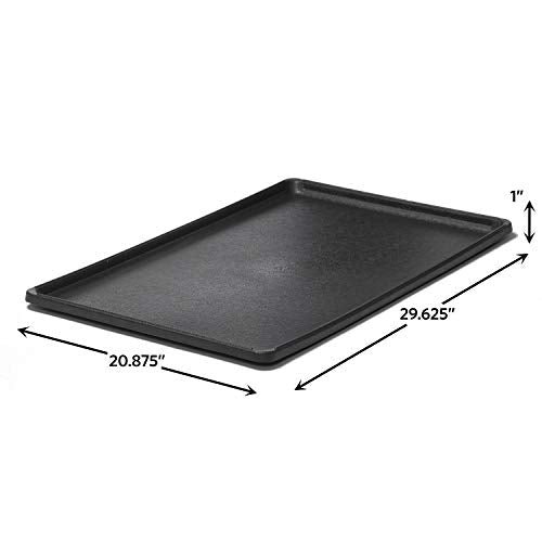 Black Plastic Replacement Pan for 42-inch Dog Crate U8990