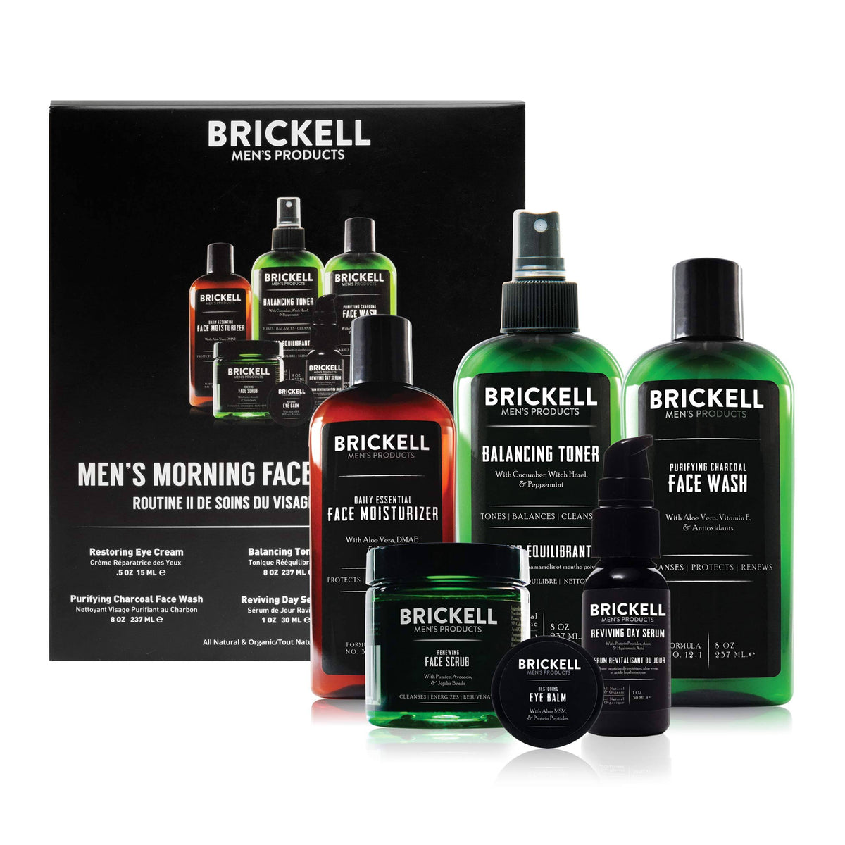 Men's Unscented Face Care Routine U55558
