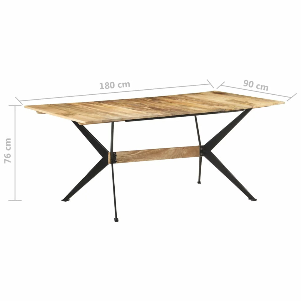 Solid Mango Wood Dining Table B285