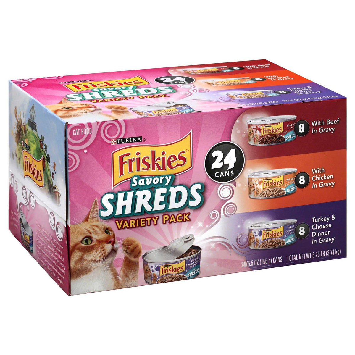 Savory Shreds Wet Cat Food Y52110