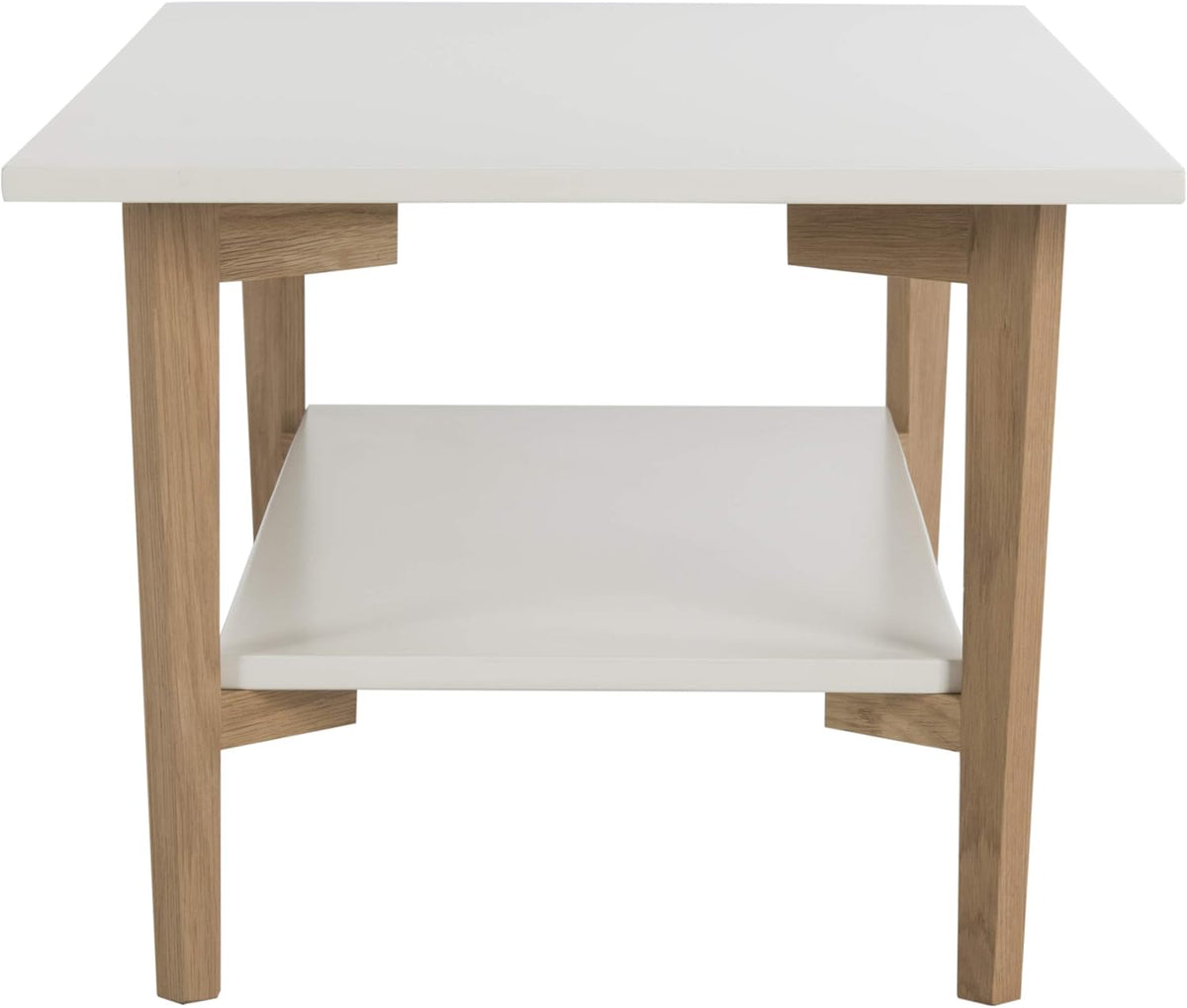 White and Natural Coffee Table G8064