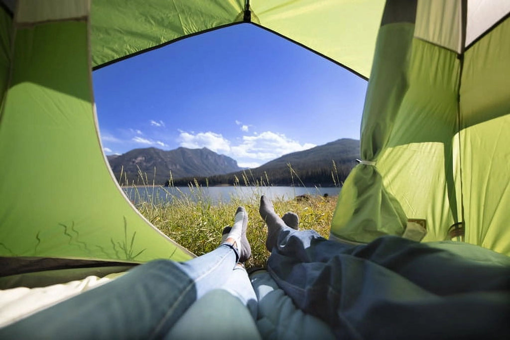 4-Person Dome Camping Tent, Green I4877